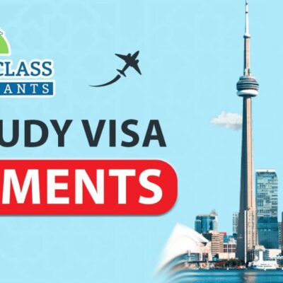 Canada study visa requirements: forms, passport, financial docs, acceptance letter from a Canadian institution, language proficiency proof