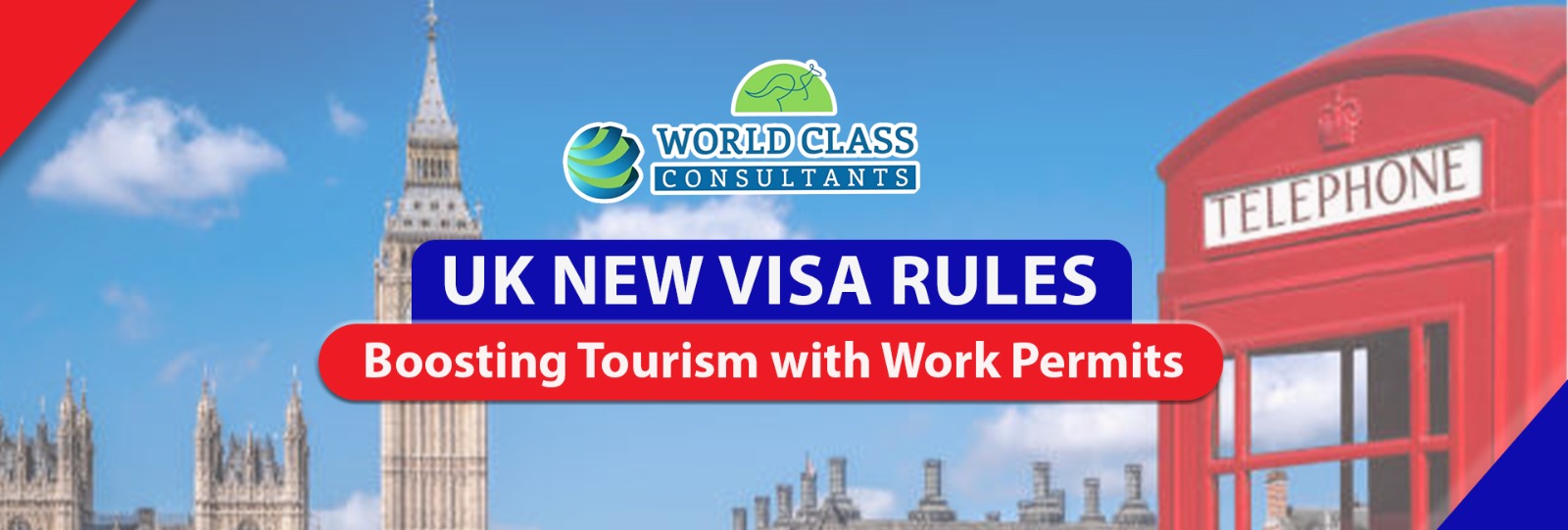 Tourists exploring UK city - showcasing new visa rules supporting work permits for tourism growth.