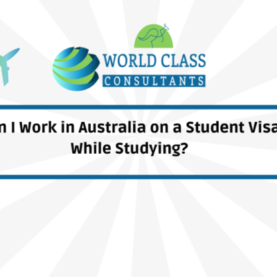 International student studying and working in Australia.